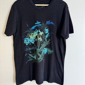 Men’s Black Y2K Graphic Short Sleeve T-shirt